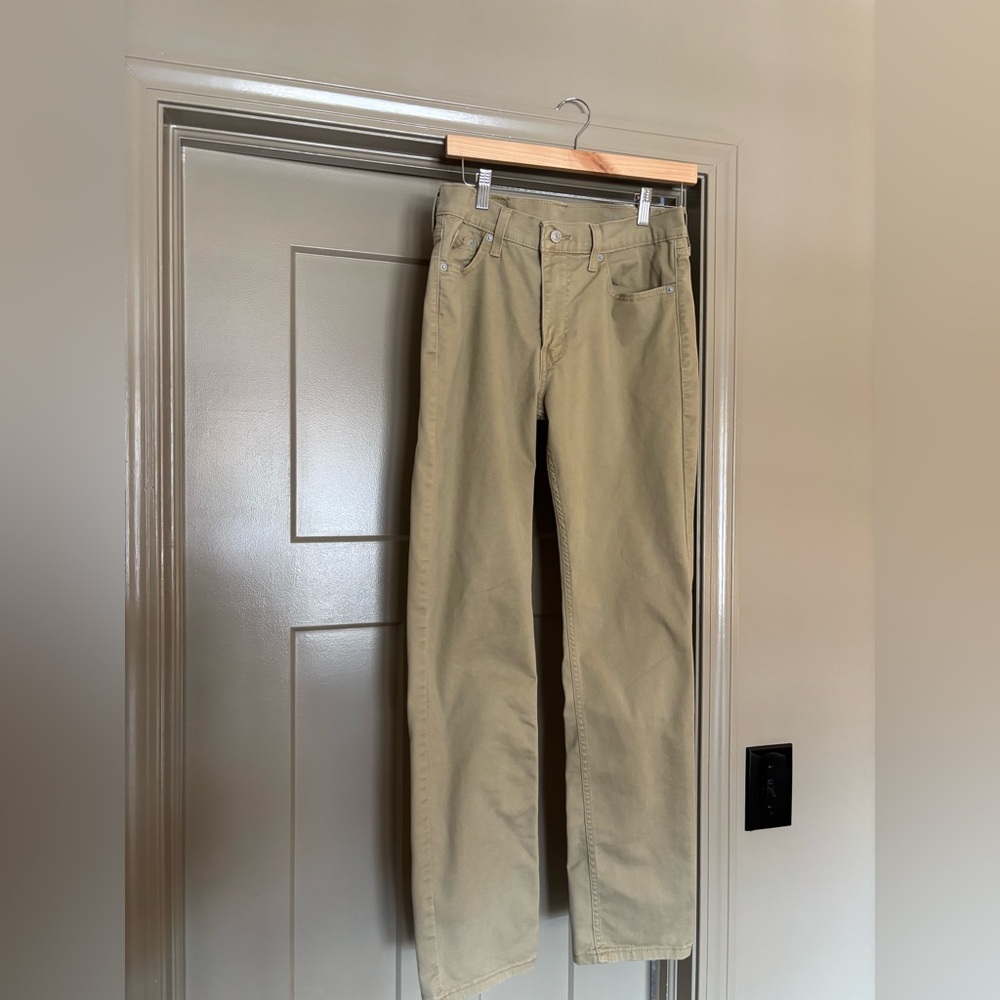 Men’s Levi's Khaki Straight Jeans